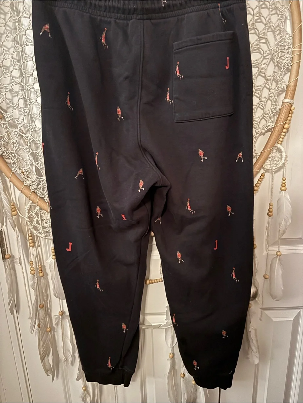 Air Jordan Black Joggers Size XXL A00413